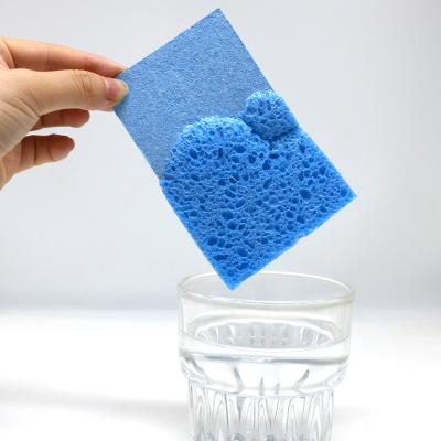 China Multicolor Magic Sponge Viable Kitchen Tools Polyurethane Foam For Tableware Kitchen Bathroom Desk for sale