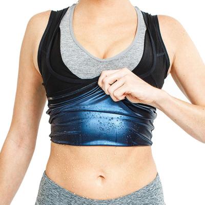 China New Lady Body Shapers Sauna Fitness Vest Design Shapers Sweat For Running Yoga Training for sale