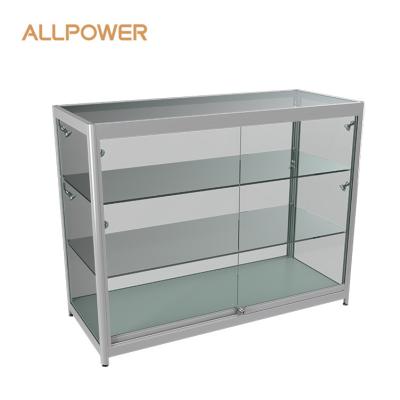 China Classic High Quality Sturdy Store Fixed Display Showcase Mobile Phone Cabinet Glass Cell Phone Hand Store Counter for sale