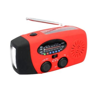 China PORTABLE wholesale Hand Crank solar emergency portable radio for sale