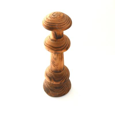 China - Mushroom shaped multi - minimalist wooden multi lathe - handwork shaped with handmade classic style for sale