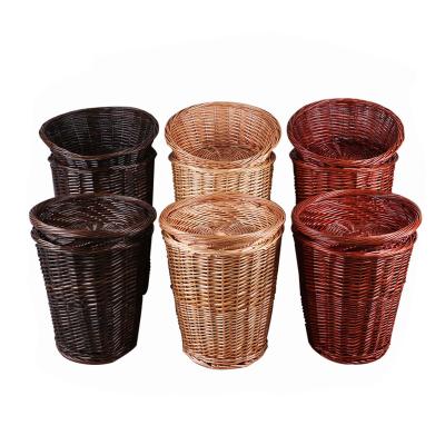 China Wholesale Handmade Decoration Willow Wicker Gift Hamper Basket from China for sale