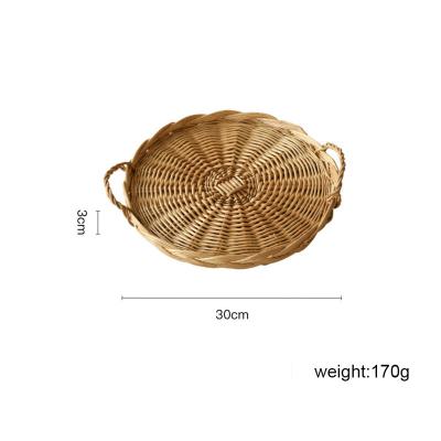 China China Basket Supplier China - Wholesale Cheap Price Woven Willow Material Wicker Baskets For Gifts With Handle for sale