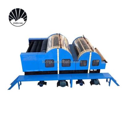 Китай HFJ-18 Nonwoven PET FIBER Recycle FIBER SHEEP Wool FIBER CARDING Machine 150KG/H Production Capacity ZHENHAI продается