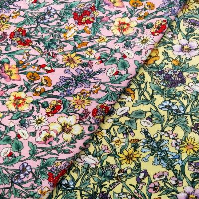 China HuaZu Shrink-Resistant Textile Design Beautiful Printed 100% Cotton Poplin Fabric for sale