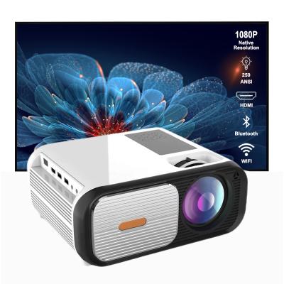 China New arrival smart portable LCD projector Android 9.0 1080P 250 ANSI Lumens full HD projector for sale