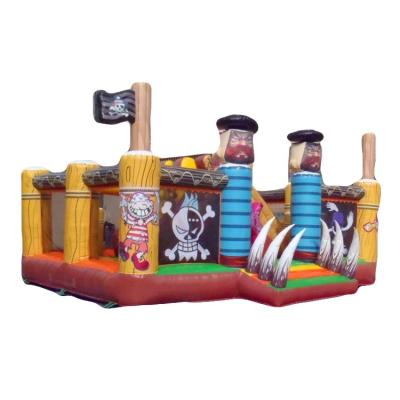 China PVC Inflatable Fun City Inflatable Game Station / Inflatable Obstacle Course For Party for sale