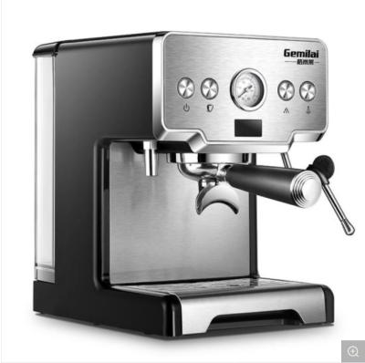 China Bargain price 15bar 1450w coffee maker mini home glass espresso coffee machine with anti-drip system for sale