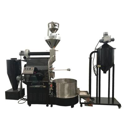 China Car DongYi DY-30 Cocoa Bean Roasting Machine / 120kg Per Hour Coffee Burner With Automatic Air FREE Conveyor for sale