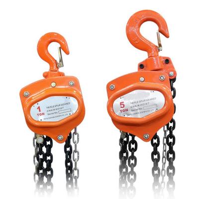 China Chain Block 2 Ton Electric Lifting Pulley Block Chain Hoist Tools for sale