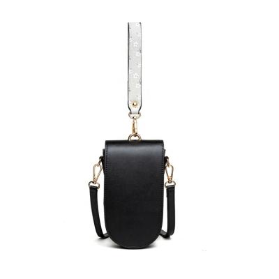 China Custom Lady Satchel PU Leather Ladies Mini Crossbody Bag Perfume Phone Bag Fashion Phone Holder for sale