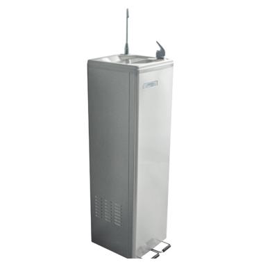 China Floor Standing Stainless Steel Foot Operated Water Dispenser For Public for sale