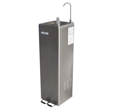 China Hotel All Body SUS304 Material Foot Pedal Free Standing Commercial Water Dispenser for sale