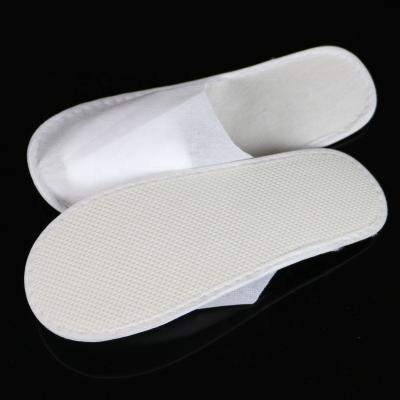 China Factory hot sale disposable indoor white nonwoven cheap slipper for hotel for sale