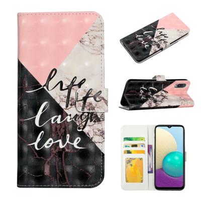 China Made of high quality PU leather which is safe and protective for Samsung Galaxy A02 case cover, premium leather soft cover for Samsung Galaxy A02 (6.5