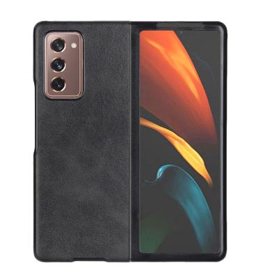 China Leather Leather Case For Samsung Z Fold 2 5G , For Samsung Galaxy Z Fold 2 5G Leather Cover for sale