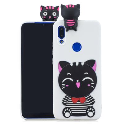 China Eco-friendly Cartoon Animal Pattern Silicone Phone Case For Redmi 7 7A K20 for sale