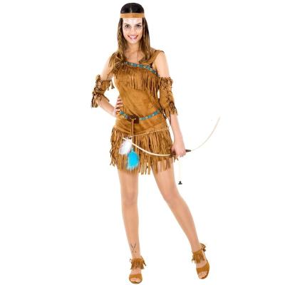 China Halloween Cosplay Suits Latest Product Halloween Savage Tribe Cannibal Costume Female Adult Cosplay Clothes for sale