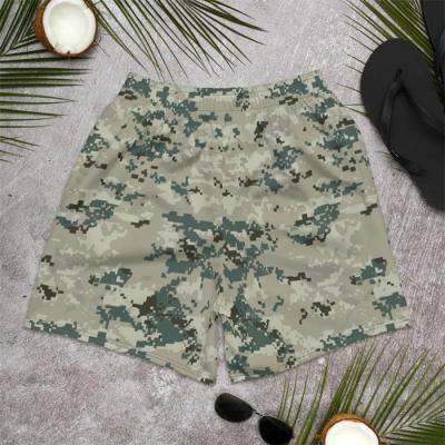 China 2022 new Anti-wrinkle handsome camouflage four shorts men casual relaxed brand spring cotton beach pants for sale