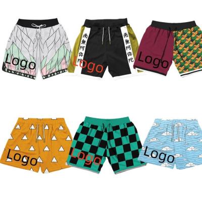 China Custom Logo Color Designer Mesh Shorts Summer Casual Liner Sublimation Anti-Wrinkle All Over Short Men Empty Custom Mesh Printing Shorts for sale