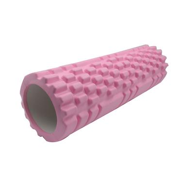 China Polychromatic 45*14CM EVA Yoga Foam Shaft Anti-deformation Optional Massage Relax Pilates Hollow Column for sale