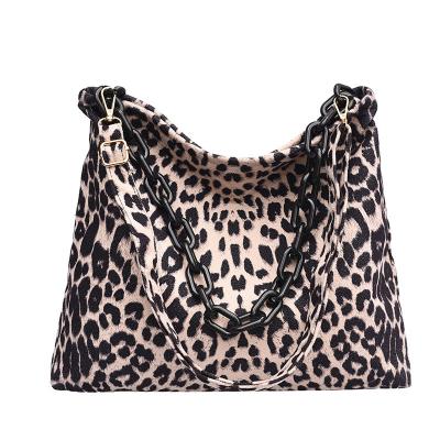 China The Other Large Leopard Tote Bag Women Capacity Shoulder Bag Designer Luxury Lady Canvas Handbags for sale