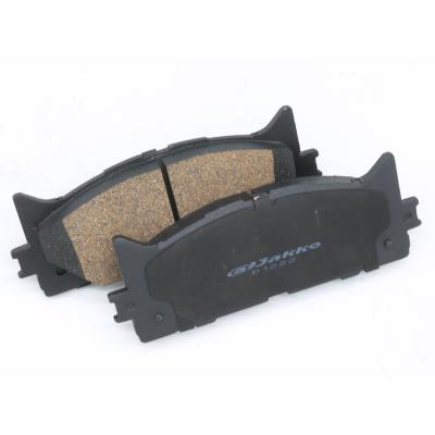 China Latest New Arrival SEMI-METALLIC Design Brake Pads Ceramic Brake Pads For OEM D1222 camry 04465-33440 for sale