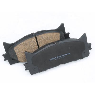 China wholesale brake pads SEMI-METALLIC manufacture cheap front brake pads ceramic disc brake pad D1222 for sale