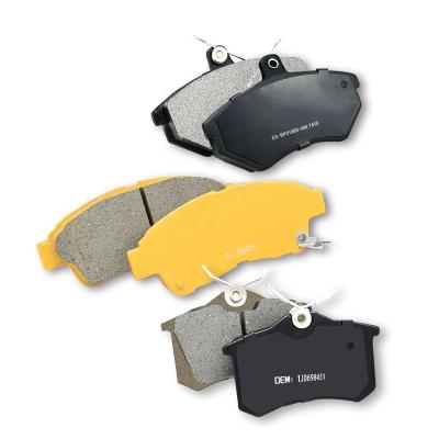 China Wholesale semi metal nissin brake pads D1345 AY040-NS110 semi metal brake pads for nissan tiida brake pad for sale