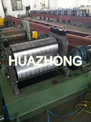 China 11kw High Speed 750mm Steel Embossing Machine For 0.3-1.0mm Pattern Depth for sale