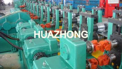 China Hydraulic Cutting 22kw Highway Guardrail Forming Machine Cr12 Material For 2-3mm Thickness for sale