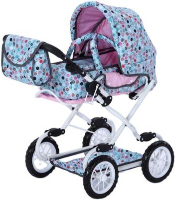 China China Gifts Trolley Baby - Doll Walker For Kids Girls Trolley Doll Pram With Big Wheels L43*W68*H71CM for sale