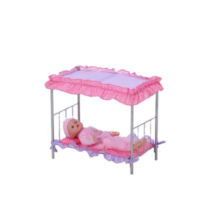 China Wholesale Adjustable Metal Promotion Baby Dolls Reborn Crib for sale