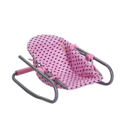 China Beautiful Modern Frame Doll Metal Cloth Toy Bouncer Doll Carrier for sale