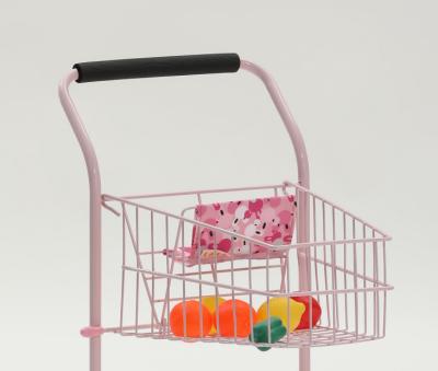 China Portable Metal Doll Seat Pet Doll Shopping Trolley With New Design for sale