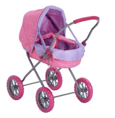 China High End Low Price Metal Baby Dolls Toys With Carriage for sale