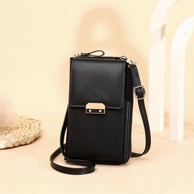 China High Quality Women's Body Shoulder Phone Cross Bag With Credit Card Slots, Small Cross - Body Bag Cell Phone Purse Wallet For Women for sale