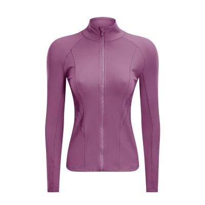 China Breathable High Quality Fitness Gym Wear Zipper Sports Jacket for sale