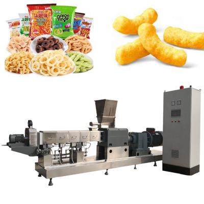 China French Fries Leisure Puff Food Snack Making Machine of Puff Pastry Production Line for sale