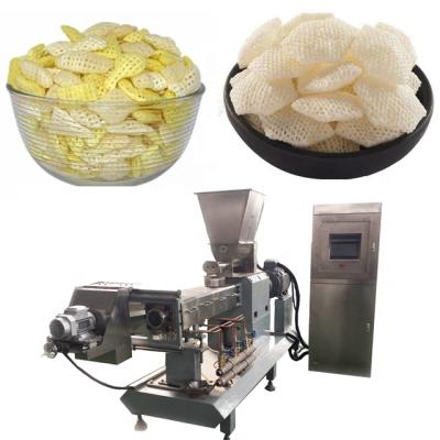 China Hotels Full Automatic Square Barrel Pani Puri Making Machine Extruder 3D Snacks Processing Line for sale