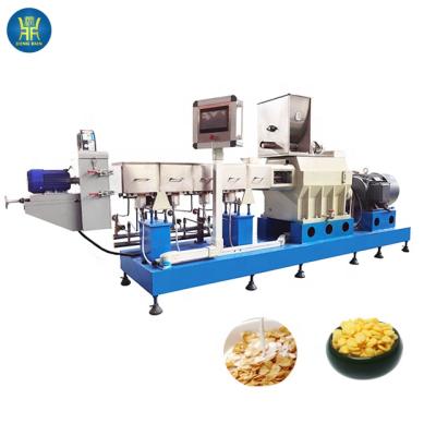 China food & Factory Extruded Kellogg Line Oatmeal Machine Beverage Breakfast Cereal Snacks Food Production Plant for sale