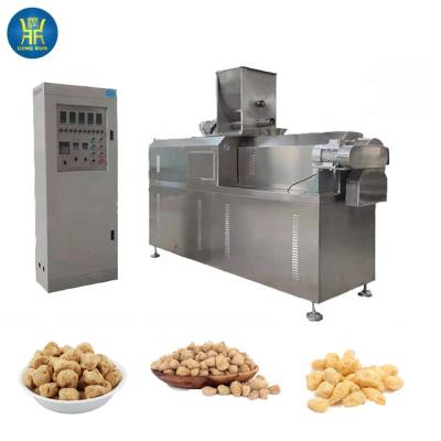 China food & Beverage Plant TVP Soybean Chunks Making Machine Textured Soy Protein Production Plant Line for sale