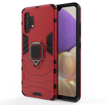 China Hybrid TPU+PC Case Armor Magnetic Attraction Mobile Phone Case For Samsung Galaxy A12 A32 A42 A52 A72 for sale