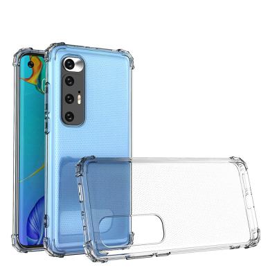 China Anti-drop For Xiaomi 10S Clearly Four Corner Protective Air Cushion Mobile Phone Case Bag for sale