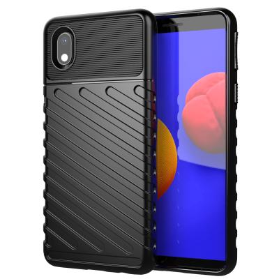 China Anti-drop Mobile Phone Accessories Anti-drop TPU Phone Case Shockproof Cover For Samsung Galaxy A01 Core for sale