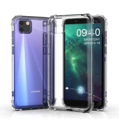 China Shockproof Soft Mobile Phone Shell Case For Huawei Y5P Y6P Y7P Y8P Y7A Y9A P Smart 2021 Clear Clear TPU Phone Case for sale