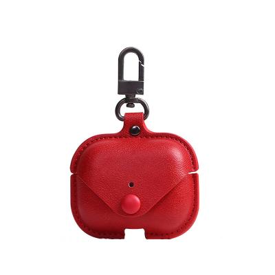 China Portable Portable Leather Earphone Pouch Cases For Apple AirPods 3 Earphone Case Cover For airpods pro for sale