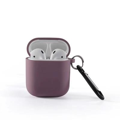 China Hot Flexible High Gel Silicone Protective Portable Earphone Case For AirPods 1/2 Full Protective Earphone Cover For AirPods pro for sale