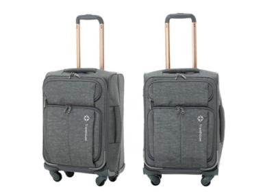 China Promotion travelling lightweight carry on wheeled luggage with code lock for sale