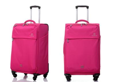 China Ultra lightweight travel luggage pink color , cute luggage sets for women 20 24 28 inch for sale